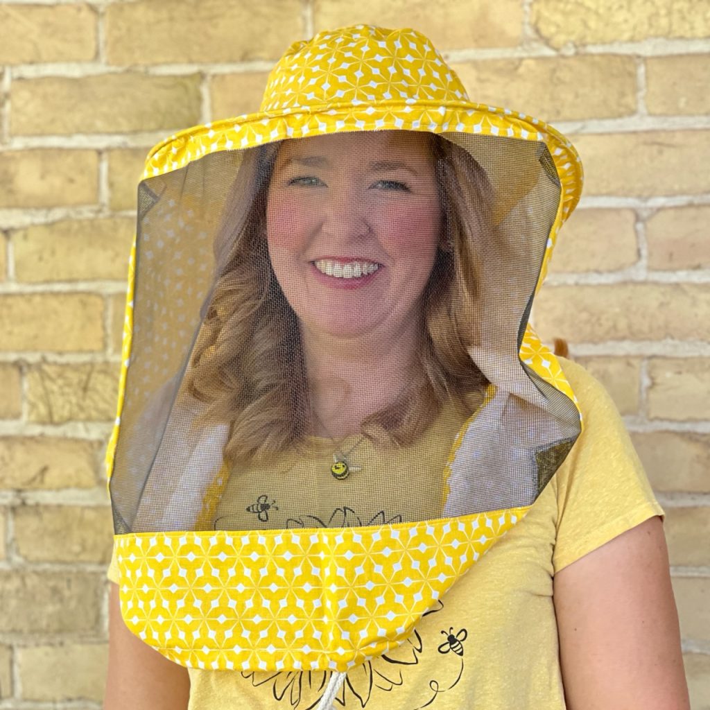Handmade Beekeeping Veil, Mosquito Net, or Sun Hat With Drawstring - Image 7