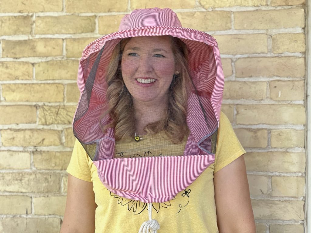 Handmade Beekeeping Veil, Mosquito Net, or Sun Hat With Drawstring - Image 11